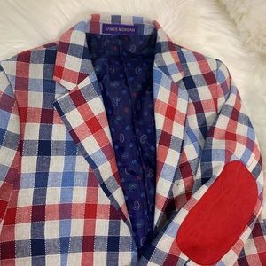 Boys Red White & Blue James Morgan Blazer
